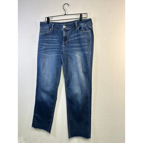 Woman's Maurice's Straight Relaxed Fit - Size 11/12 Normcore Causal Denim - Picture 2 of 11